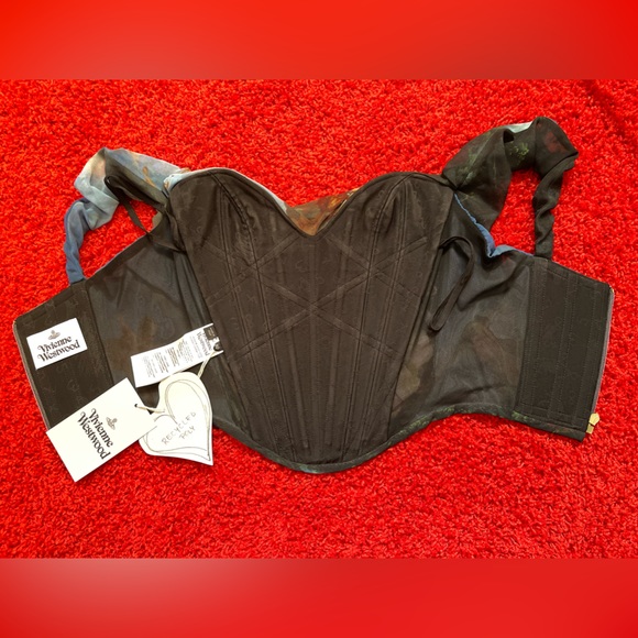 Vivienne Westwood SUNDAY CORSET TOP BOUCHER IT 40 NWT BRAND NEW - Picture 15 of 16